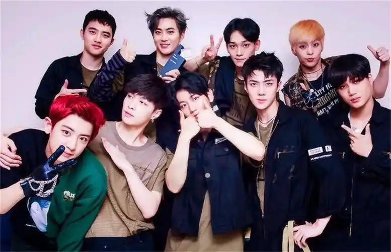 在这一点上,exo-l们可以把九人组看作是他们的"大佬",只要他们越界