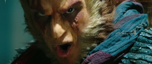 淘影日报彭于晏悟空传魔猴造型首度曝光你觉得如何