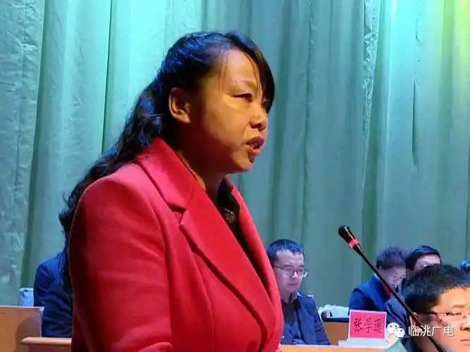 龙门镇党委书记杜玲代表18个乡镇党委书记作了誓师发言.