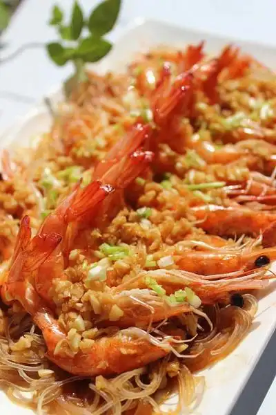 蒜蓉粉丝开背虾