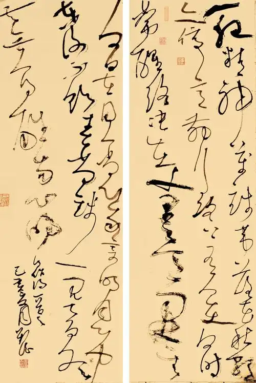 《禅语之素》刘浪草书作品欣赏|纯艺术|书法|刘浪 - 原创作品 - 站酷