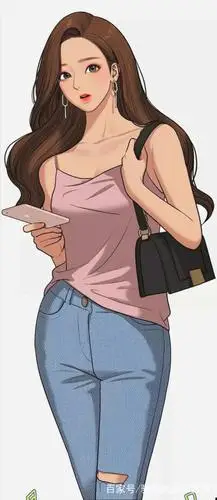 漫画《女神降临》:时装秀主场任晶晶