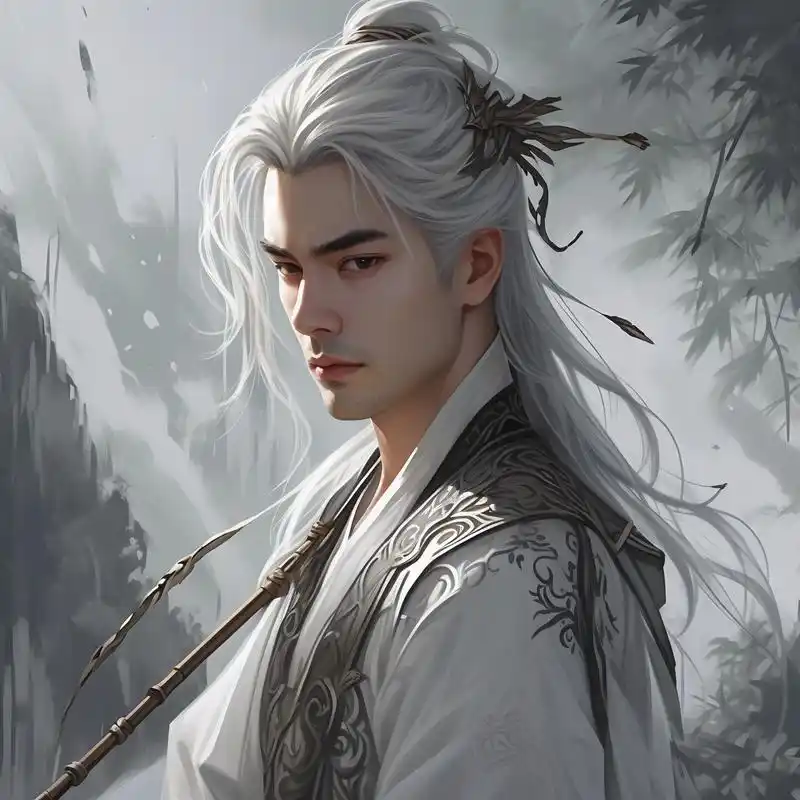 94清冷孤傲·古风男生头像9515 一组清冷孤傲的古风男生头像,带