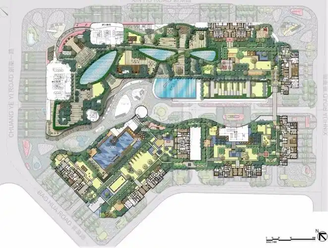 壹方中心深圳最大mall商业景观设计全程