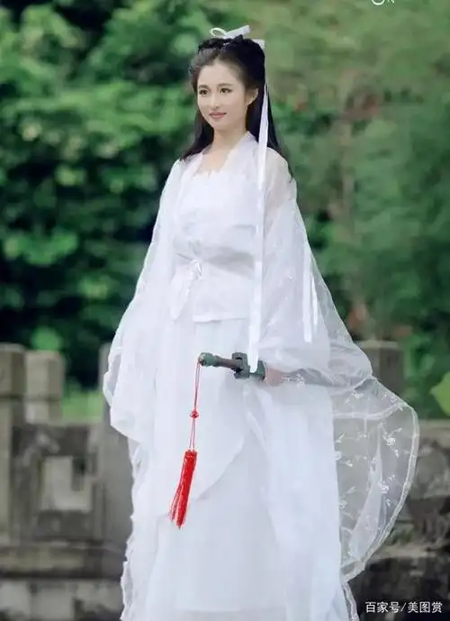 唯美写真,神雕侠侣小龙女汉服美女古风摄影,好看的古装妹子