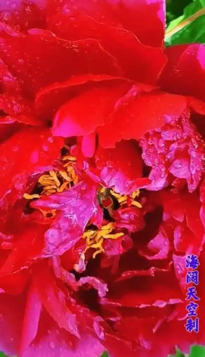 #春暖花开等你赏# 分享美丽鲜花盛开的牡丹花图片. 鲜艳夺目,雍容美丽