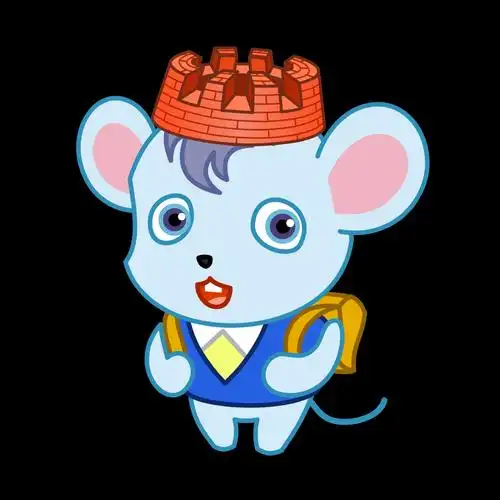 十二生肖卡通贴纸——鼠