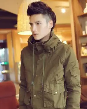 男生深棕色头发造型图片 看看深棕色头发好看不好看