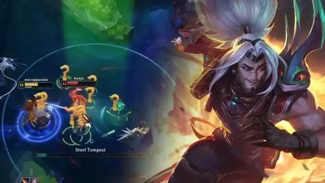 英雄联盟:亚索丝血极限1秀5,娜美细节救赎抢5杀!