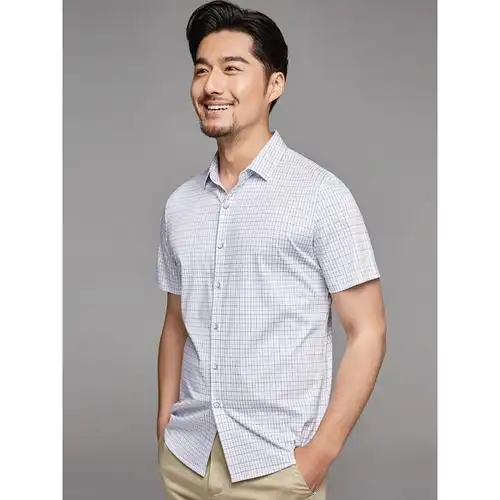 雅鹿男装yaluuomo男士衬衫