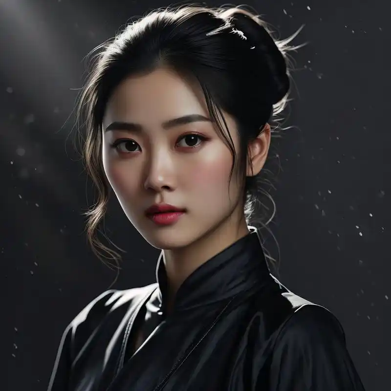 94黑衣女神,高冷头像首选94 想要一个神秘又高冷的头像吗?