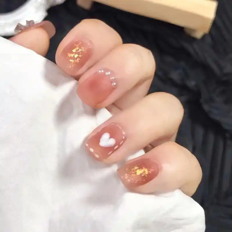 磨砂指甲真的太质感了!简 - 抖音