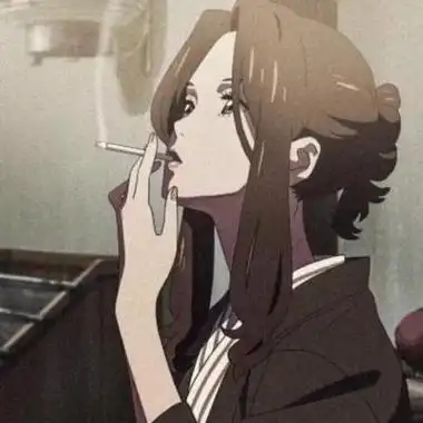 高清丧系女生头像动漫温柔孤独图片