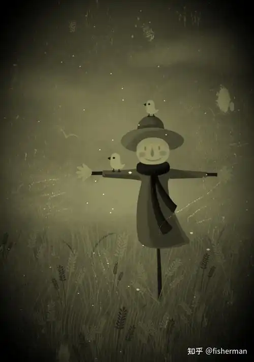 不堪重负的稻草人