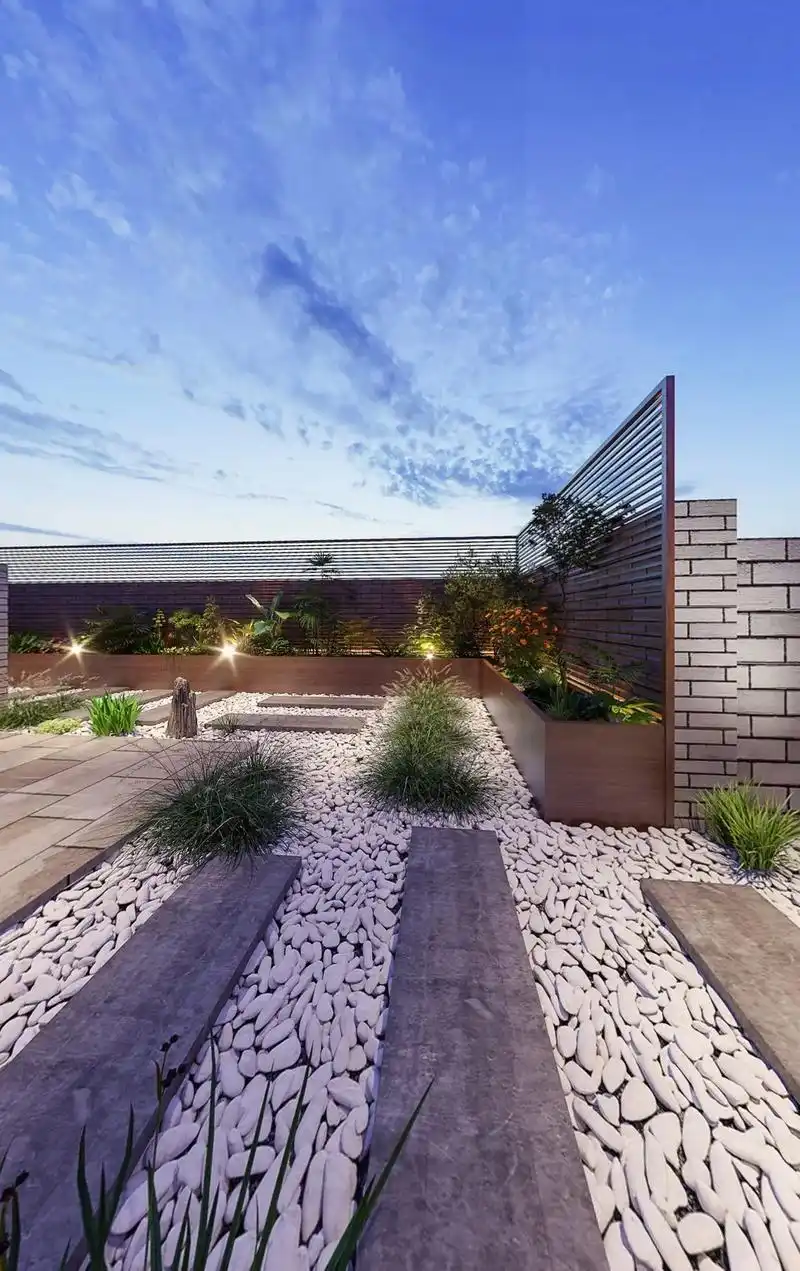 露台怎么设计|露天露台.🔥在开阔的露台外面围上护栏,会给人 - 抖音