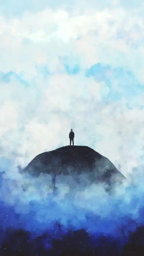 比较干净的锁屏壁纸适合做聊天背景图