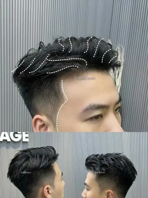 今日发型  #男士发型  #男生变帅发型指南  #发型  #男生烫发