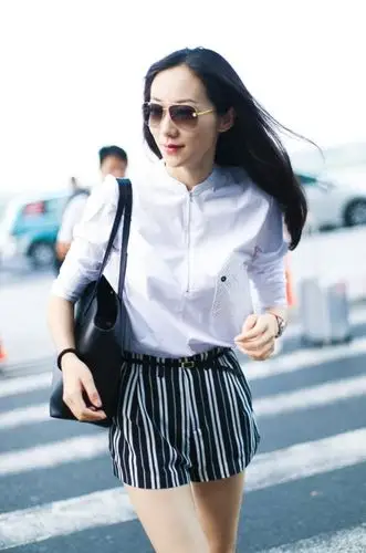 街拍 穿搭 ins风 明星穿搭 韩雪