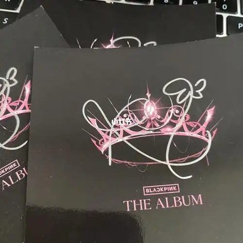 blackpinkrose签名卡