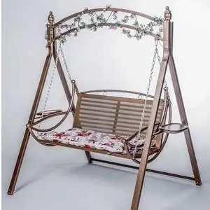 摇篮床成人铁艺图片