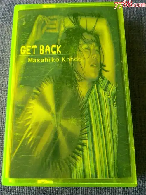 日本原版磁带--近藤真彦演唱专辑(绿颜色磁带盒)