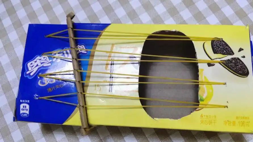 幼儿园手工作业支制作小乐器