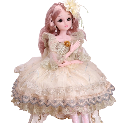 迪诺芭比特大号60厘米洋娃娃套装