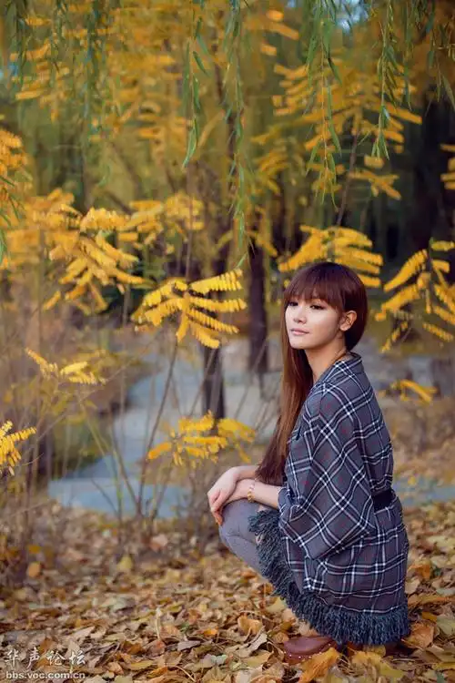 【引用】留住秋天〖唯美秋景人物素材
