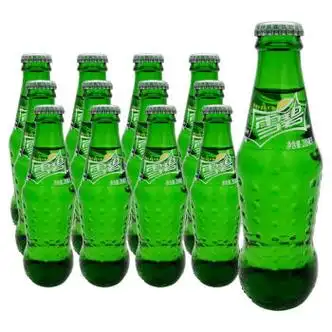 xywlkj玻璃瓶装汽水200ml6瓶怀旧小瓶包装碳酸饮料饮品整箱玻璃瓶含糖