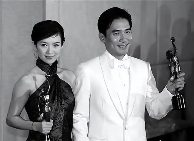 章子怡恭喜梁朝伟获得亚洲电影人奖称叶先生显高情商