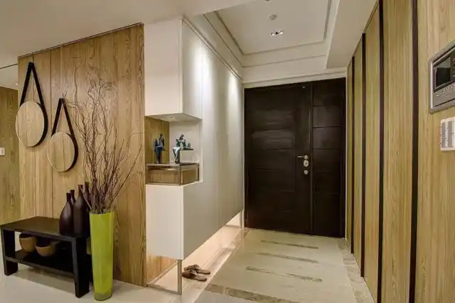 门口处的玄关怎么设计好看又实用?