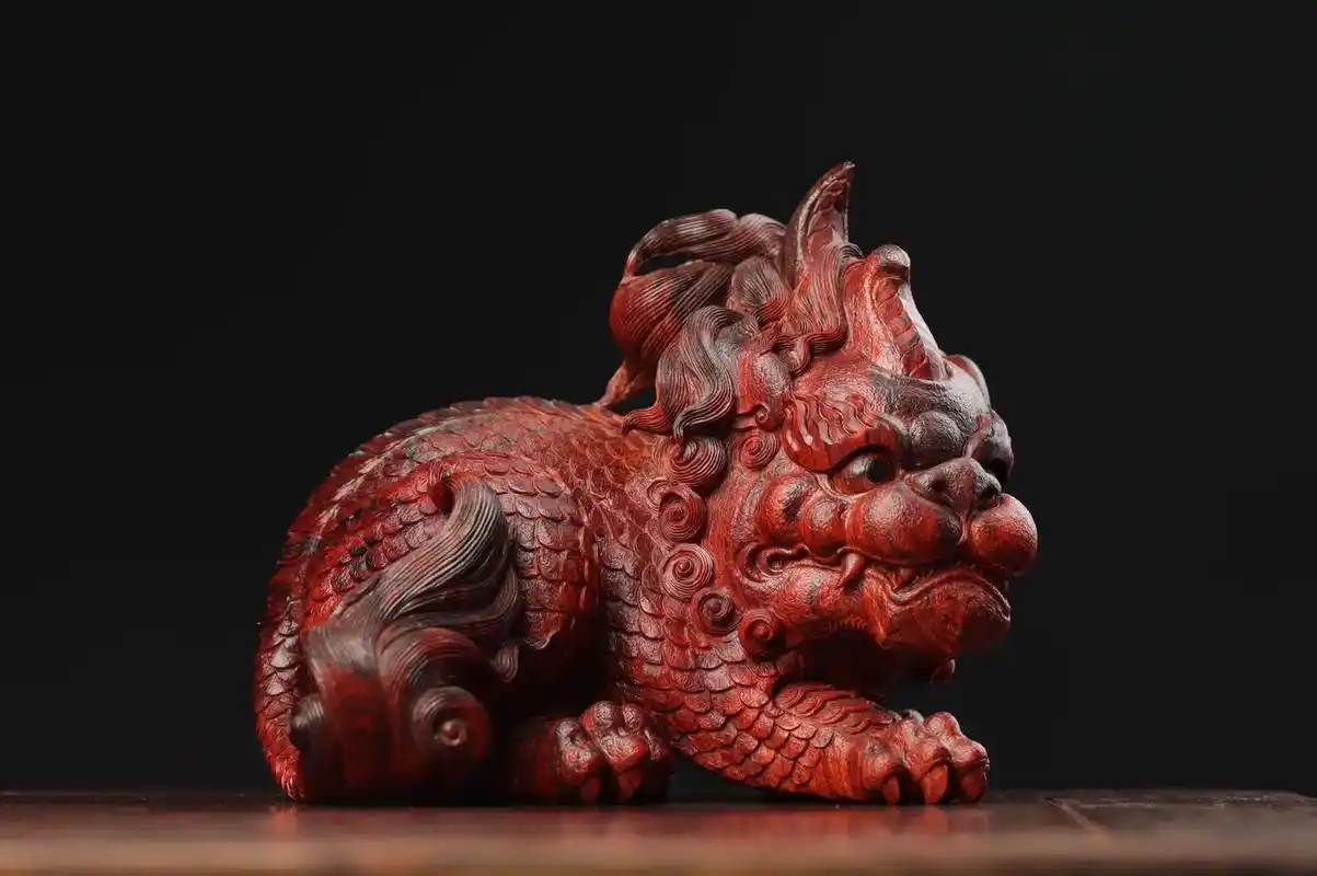 招财貔貅,省级大师#纯手工雕刻 #收藏品 #匠心制作 #精品 - 抖音