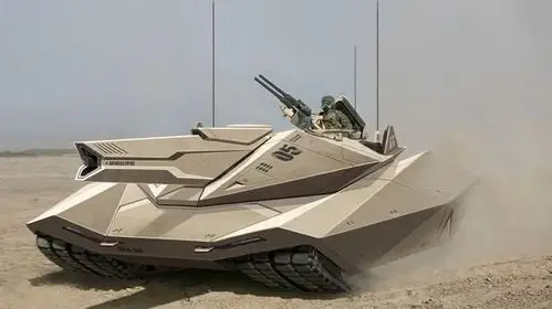 未来的武器会不会是这样一组非常不错的科幻武器插画作品欣赏