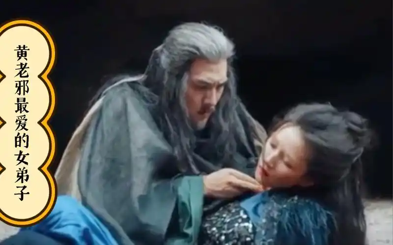 严屹宽版黄药师大战欧阳锋梅超风帮师父挡下一掌不幸身亡