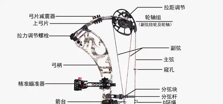 三利达 龙之传说 专业玩家 复合弓 滑轮弓 反曲弓升级 射准竞技狩猎弓