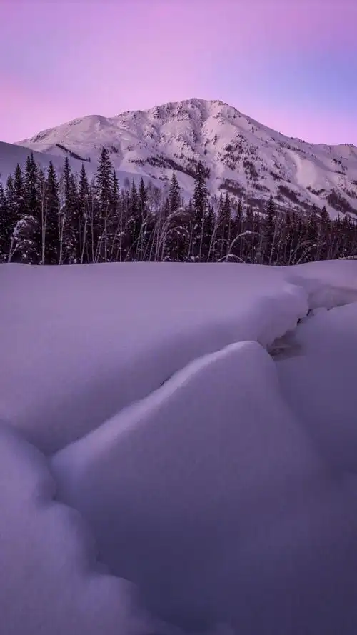 精选大自然唯美雪景