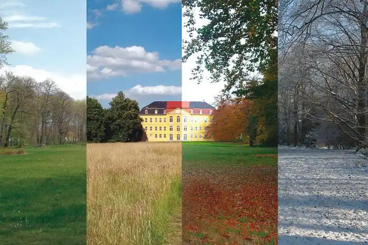 50张四季对比的摄影照片