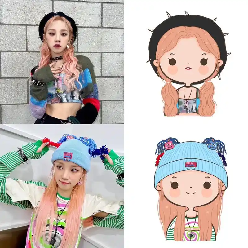 卡通头像 #宋雨琦 #gidle #q版 #卡通头像 - 抖音