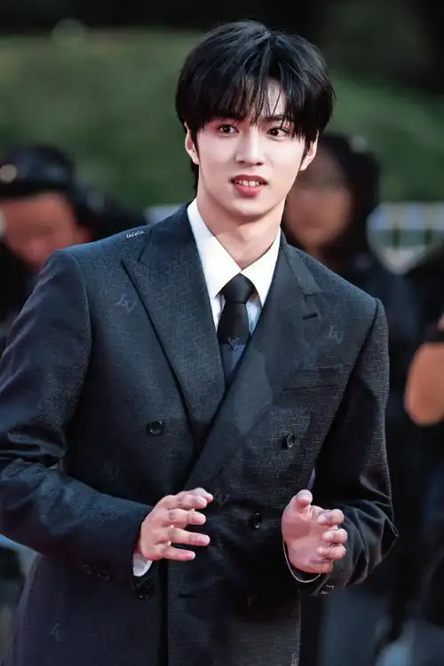 新生代演员刘耀文##刘耀文系领带