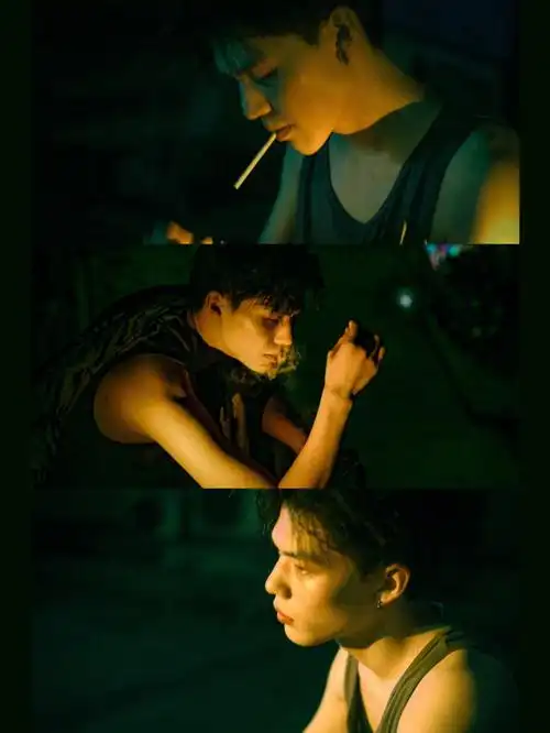 王家卫电影风格写真