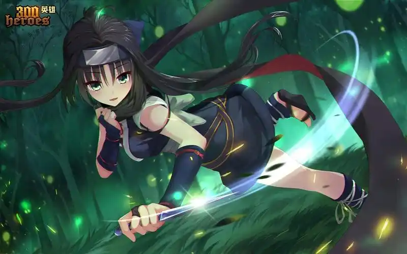 300英雄 黑新皮肤-常陆茉子(柚子社)
