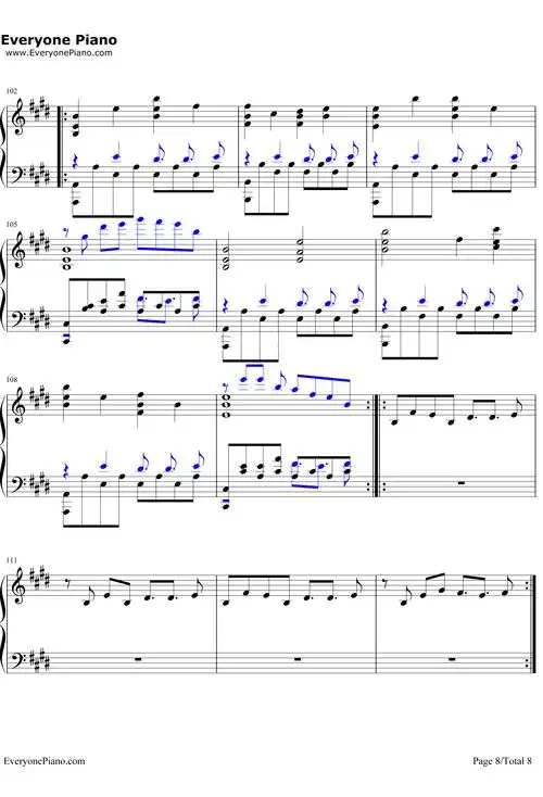 undertale钢琴谱_tobyfox_undertaletheme