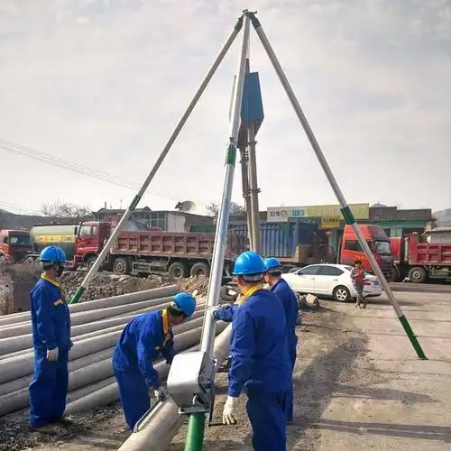 15米金属三角拔杆100铝管12米铝合金三角抱杆120管径