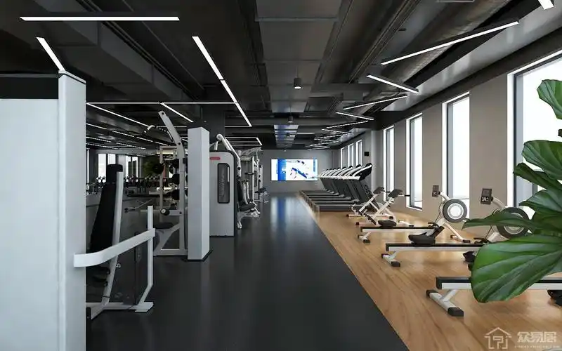 武汉熊猫攀达无人健身房装修效果图
