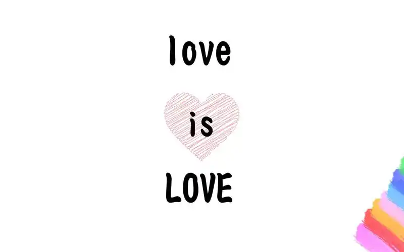 情人节快乐,love is love.