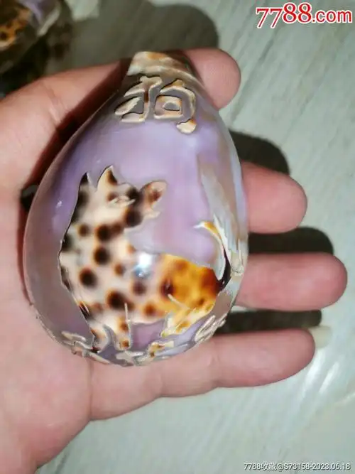 生肖虎斑贝,狗_价格10元【大船钱币收藏】_第1张