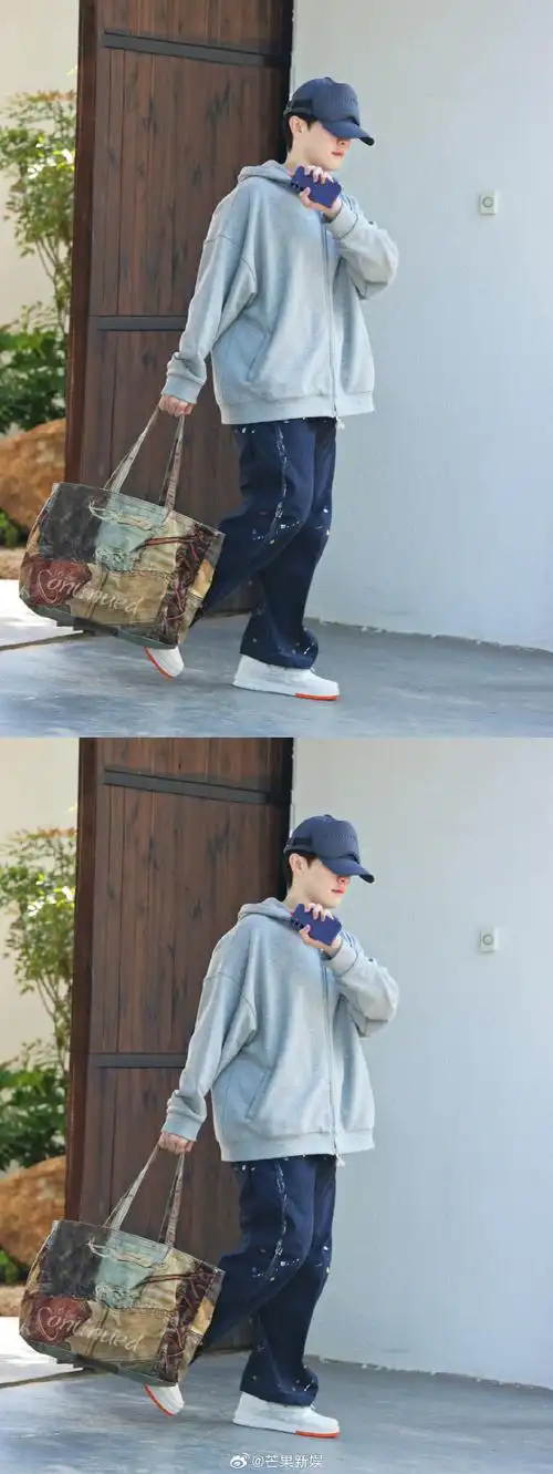 尤长靖披荆斩棘的哥哥初舞台录制上班饭拍路透,粉丝应援好土味啊哈哈