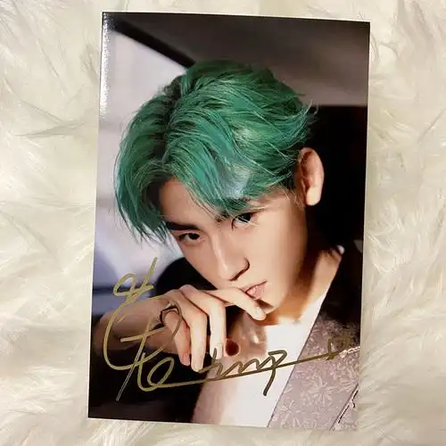 【经典收藏】王琳凯签名照 小鬼签名照保真非印刷 小鬼7【图片 价格