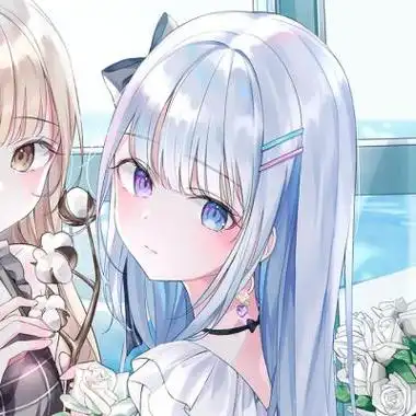 动漫闺蜜女头可爱动漫唯美卡通动漫头像