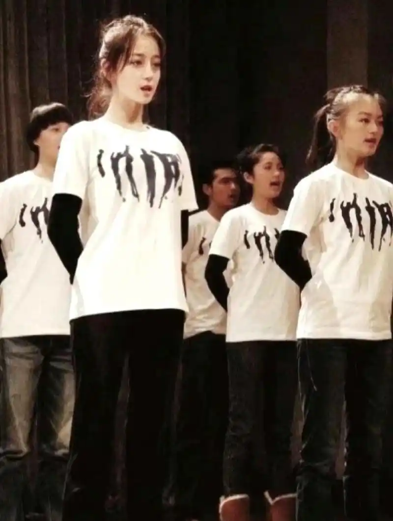 迪丽热巴以前的照片#迪丽热巴